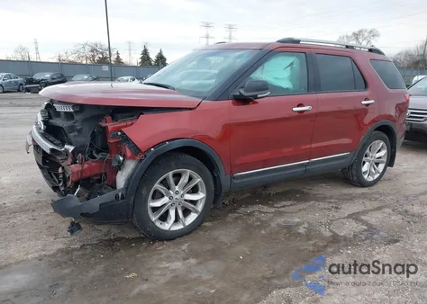 2014 Ford Explorer Xlt из США, поврежденный, VIN 1FM5K8D87EGA26572